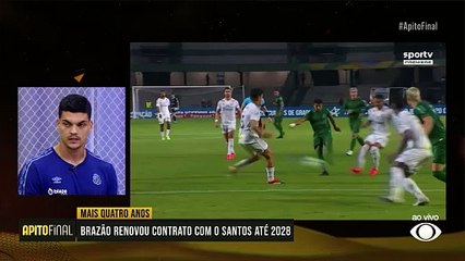 Gabriel Brazão se diz grato a Carille e fala expectativa de novo treinador no Santos