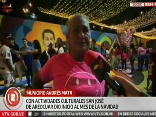 Sucre | Habitantes del municipio Andrés Mata dieron la bienvenida a la navidad