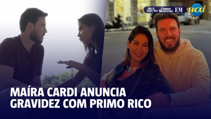 Maíra Cardi revela gravidez com Tiago Nigro