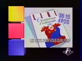 Antenne 2 - 25 avril 1991 - Publicités - JT nuit - Météo
