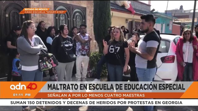 Maestras golpean a sus alumnos en Edomex y es exhibida por los padres de familia