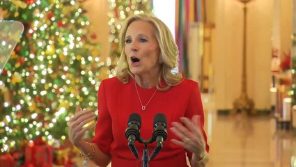 Jill Biden offers holiday wishes from the First Family for the last time