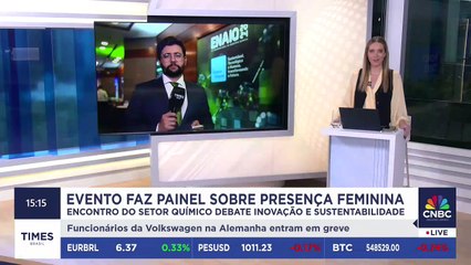 Presença feminina na indústria química vira painel em evento da Abiquim