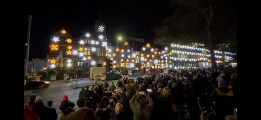 Sheffield Children's Hospital lights switch on