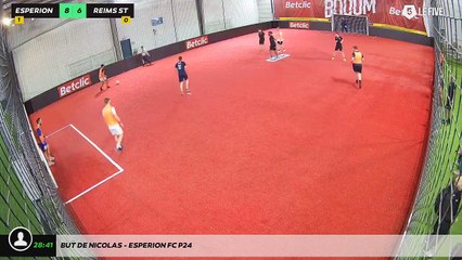 But de Nicolas - Esperion Fc P24