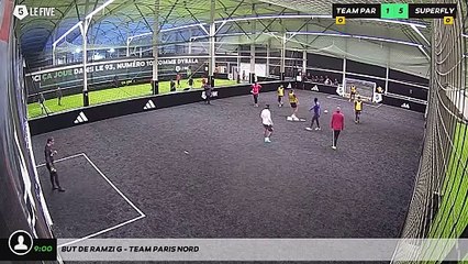 But de Ramzi G - Team Paris Nord