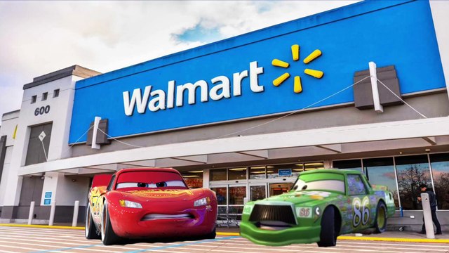 Chick Hicks Destroys The Buildings And Gets Grounded