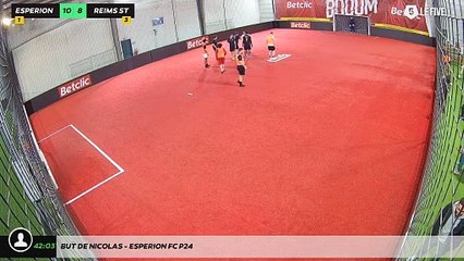 But de Nicolas - Esperion Fc P24