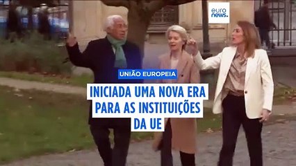 Nova direção executiva da UE reúne-se em Bruxelas após o início do novo mandato