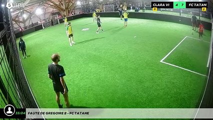 Faute de Gregoire B - Fc Tatane