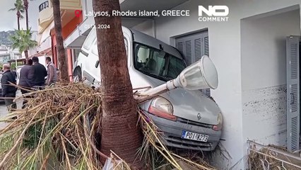 No Comment: Η φονική καταιγίδα Bora στη Ρόδο