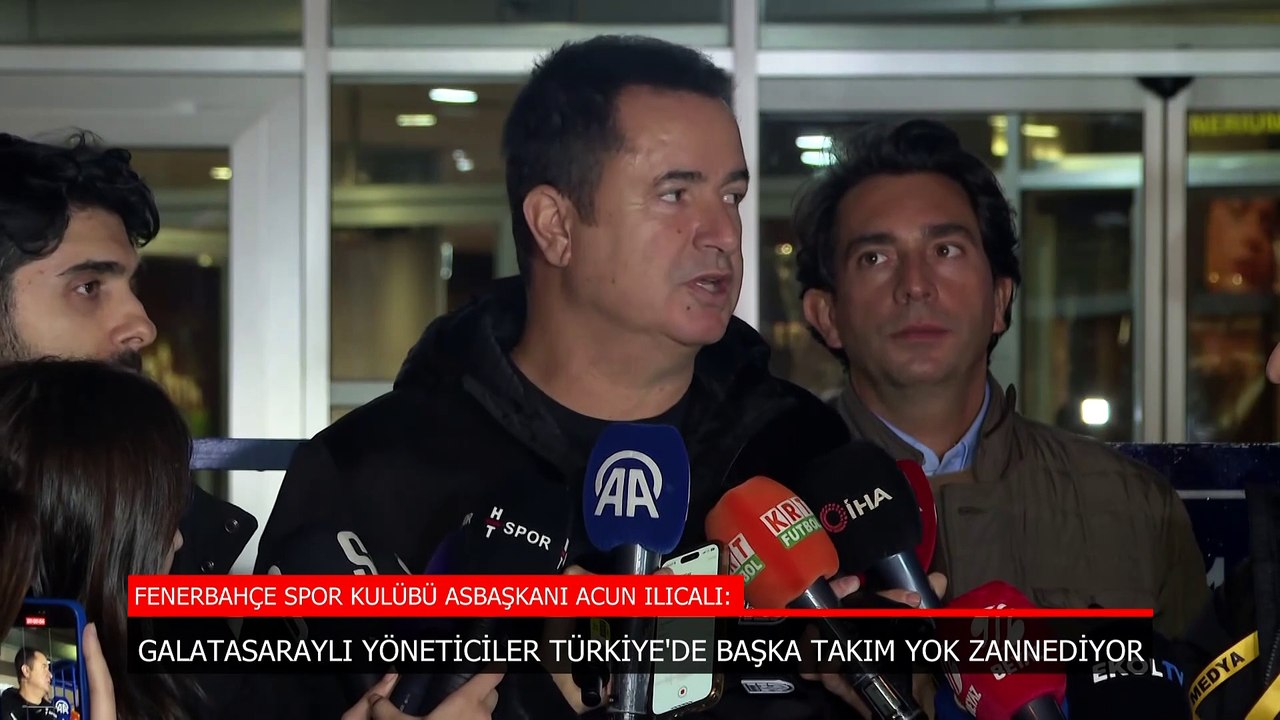Acun Ilıcalı'dan Galatasaray'a: Türkiye'de başka takım yok zannediyorlar