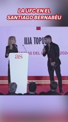 Topuria se pronuncia sobre tener la UFC en el Bernabéu