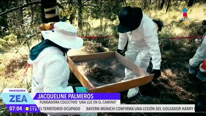 Madres emprenden búsqueda; recorren el Ajusco por sus seres queridos