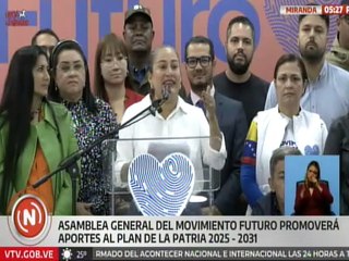 Movimiento Futuro afina detalles para la asamblea general que promoverá el Plan de la Patria