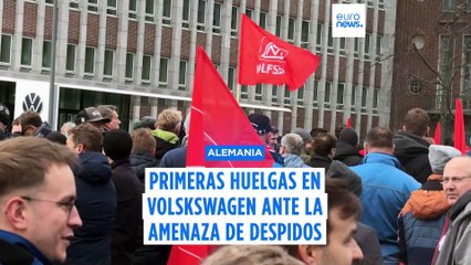 Los trabajadores de Volkswagen, preocupados por su futuro, organizan huelgas de advertencia