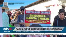 Marchan por las siete personas desaparecidas en Chiapas; habían acudido a un balneario