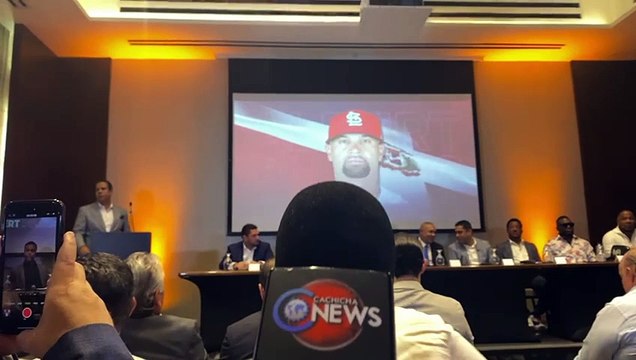 Pujols, Marichal, Pedro y David organizan serie del béisbol de RD para el Clásico Mundial
