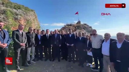 Alanya'da bozkurt heykelinin kaldırılmasına tepki