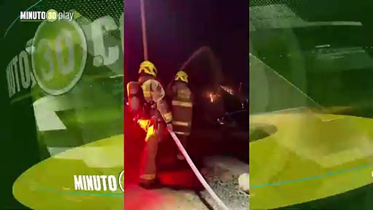 Globos de mecha causaron la mayoría de incendios durante la alborada en Medellín