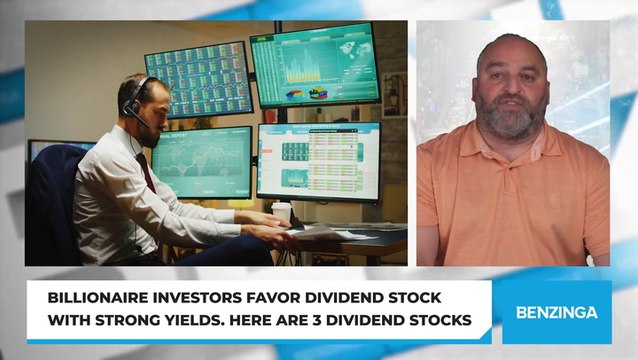 Billionaire Investors Favor Dividend Stock With Strong Yields. Here Are 3 Dividend Stocks