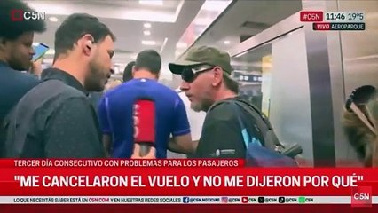 "Esto es culpa nuestra por comprar en Flybondi y no en Aerolíneas Argentinas"