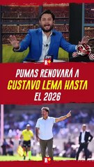 PUMAS renovará a GUSTAVO LEMA hasta el 2026