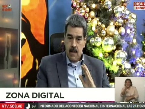 Presidente Nicolás Maduro: En el 2025 le daremos lucha a todas las bandas criminales en Venezuela