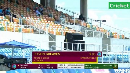 West Indies vs Bangladesh 2nd Test Day 3 Highlights 2024