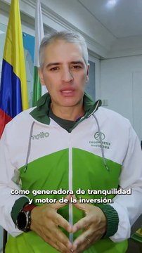 El gobernador Andrés Rendón habla del nuevo impuesto de seguridad en Antioquia