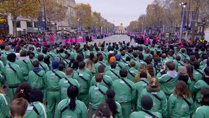 [나우쇼츠] 샹젤리제 거리에서 "무궁화 꽃이 피었습니다" / YTN