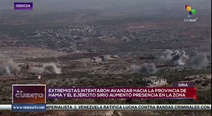 TLC 2-12: Ofensiva terrorista en Siria pretende atender intereses de Occidente