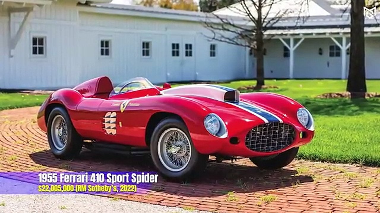 23 Most Expensive Cars Ever Sold at Auction And Their Fascinating Stories