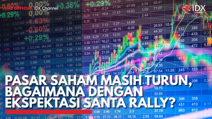 Pasar Saham Masih Turun, Apakah Santa Rally Masih Mungkin? 📉