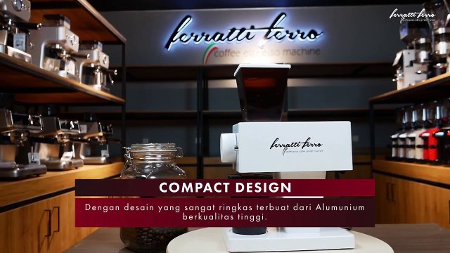 JUAL MESIN PENGGILING BIJI KOPI BERKUALITAS SERTA DENGAN HARGA TERJANGKAU - FERRATTI FERRO FGM-9009