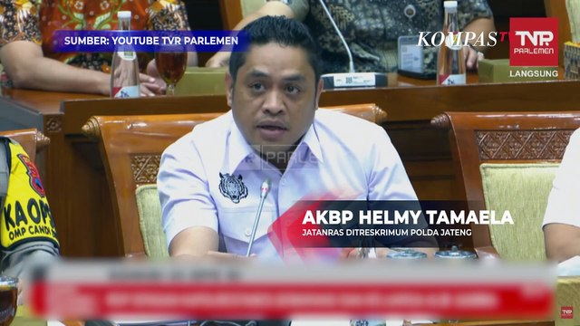 Polda Jateng Ungkap Kronologi Polisi Tembak Siswa SMKdi Semarang