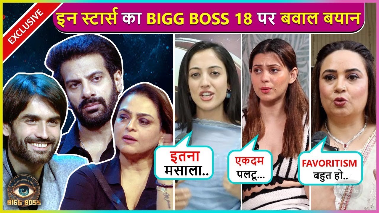 Dalljiet Kaur, Alice Kaushik, Shehzada Dhami, Shalini Kapoor TV Stars EPIC REACTION On Bigg Boss 18