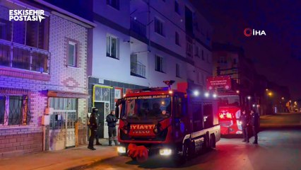 Eskişehir'de yangın: Yalnız yaşayan kadın, 2 kedisiyle hayatını kaybetti