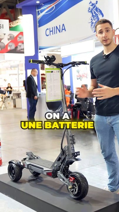 Langfeite C5 - Une trottinette électrique à 3 roues ! #trottinetteelectrique #2wheels #3wheels #scooter #electricscooter #eicma #langfeite