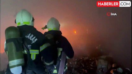 Kahramanmaraş'ta İş Yeri Yangını: Maddi Hasar Oluştu