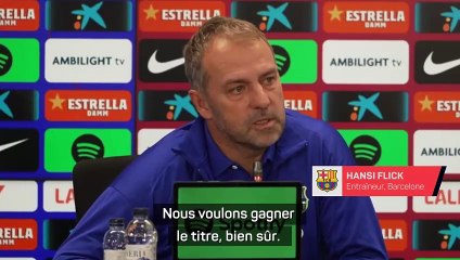 Flick : "L'objectif, c'est le titre"