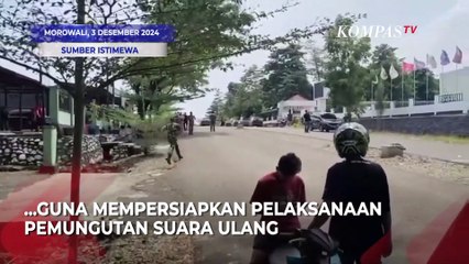 Kantor KPU Morowali Terbakar: Lampu Mendadak Mati dan Ada Suara Letupan