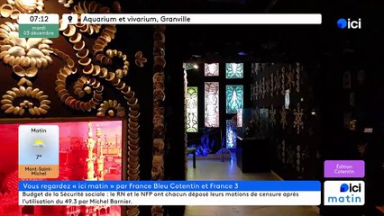 03/12/2024 - ICI Matin France Bleu Cotentin en vidéo