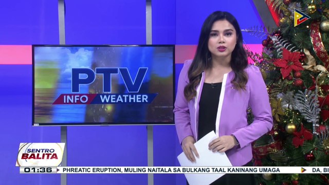 Shear line, patuloy na nakaaapekto sa Metro Manila, Central Luzon, at iba pang bahagi ng Luzon; amihan, nakaaapekto sa hilagang Luzon