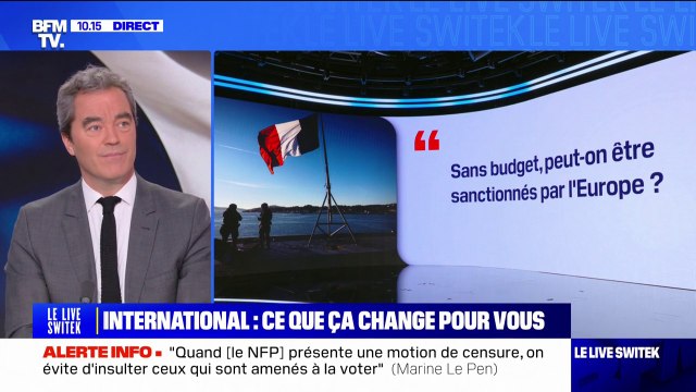 Armée, Ukraine, Europe...Quelles sont les conséquences d'un budget censuré sur les relations internationales de la France? BFMTV répond à vos questions