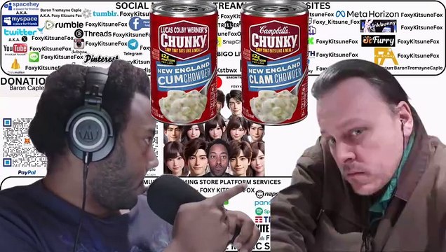 Baron Tremayne Caple A.K.A. Foxy Kitsune Fox: Lucas Colby Werner's Cum Chowder (Clam Chowder) - Outro Video