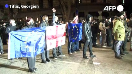 Proteste in Georgien reißen nicht ab