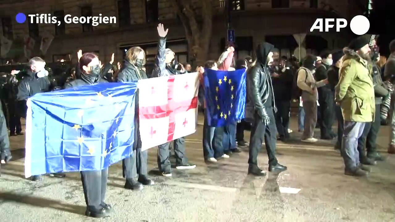 Proteste in Georgien reißen nicht ab