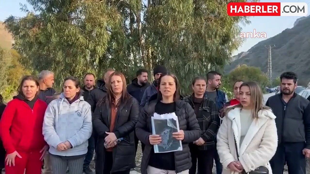 Hatay Samandağ Çöğürlü Mahallesi Sakinleri, "durdurma Kararı" Verilen Taş Ocağının Faaliyetlerine Devam Etmesine Tepki Gösterdi