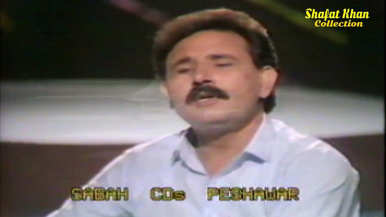 Rahman Baba Best Pushto Ghazal By Sardar Ali Takkar Chi Me Mena Khuda Pa Ta Bandi Pida Ka ..